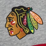 Mitchell & Ness Pánská mikina Chicago Blackhawks NHL Head Coach Hoodie Velikost: L