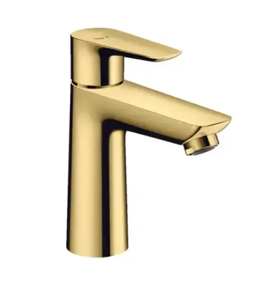 Hansgrohe - Umyvadlová baterie s výpustí, CoolStart, leštěný vzhled zlata (71713990)