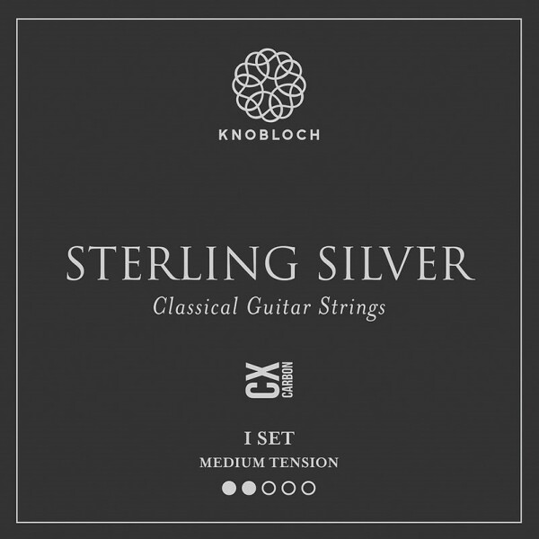 Knobloch STERLING SILVER CX Carbon Medium Tension 33.5