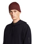 Unisex merino čepice ICEBREAKER Unisex Merino All Day Toque Beanie, Port/Bittersweet