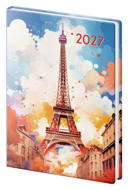 Diář 2027 týdenní kapesní A7 Vario - Lyra Paris