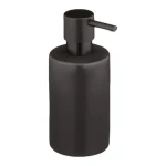 Spirella TUBE-Matt dávkovač mýdla matně černý / keramika / 300 ml (7610583204868)