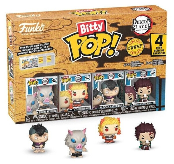 Funko Bitty POP: Demon Slayer - Inosuke 4-pack