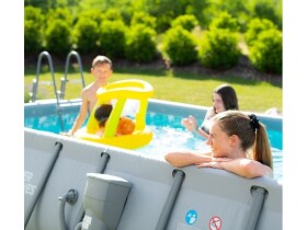 Summer Waves Nadzemní bazén s filtrací – Elite Frame (š. 2 × d. 4 × v. 1 m)