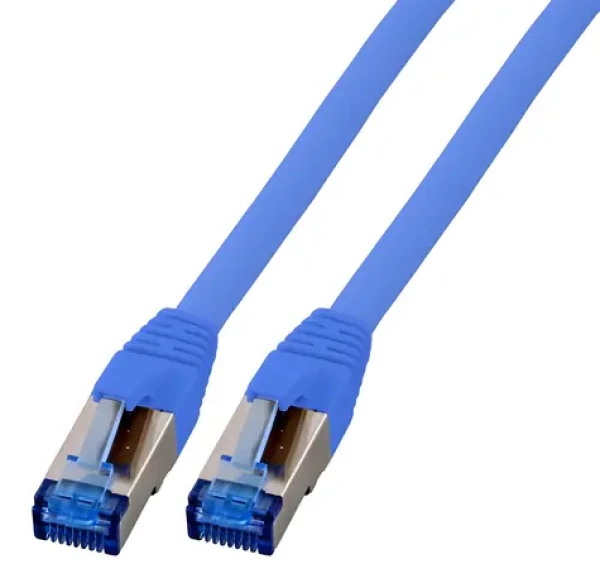 EFB K5525FBL.2 modrá / Patch kabel / Cat6a S/FTP / 2 m / 500 MHz / superflex TPE (K5525FBL.2)