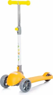 CHIPOLINO Koloběžka Funky Orange / od 3 let / do 50 kg (159942)