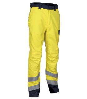 Reflexní pracovní nehořlavé kalhoty COFRA QUITO Barva: Hnědá, Velikost: 64 (V267_0_03_64)