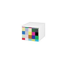 Dřevojas - Nízká skříňka DOS SNZ1 40 - N01 Bílá lesk / Bez úchytky T31 / IND Individual 247508D