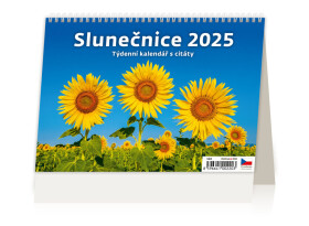 Stolní kalendář 2025 Slunečnice