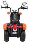 Mamido Dětská elektrická motorka Chopper oranžová