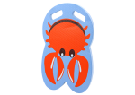 Mamido Plavecká deska pěnová Krab modrá