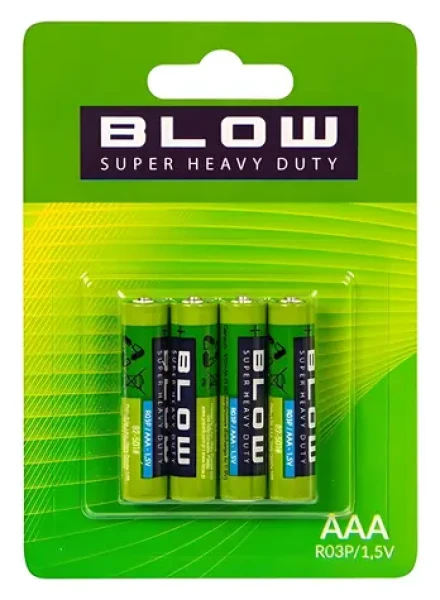 Baterie AAA (R03/LR03) Super Heavy Duty 40 ks / Baterie / Mikrotužkové / 40 ks (82-537#)