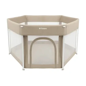 Tulano Cozy 30 Skládací dětská ohrádka 125 x 125 cm béžová (TN-COZY 30 BEIGE)