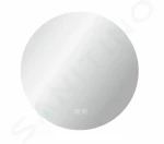 Kielle Zrcadlo s LED osvětlením a vyhříváním, průměr 60 cm 50324051