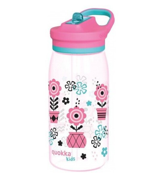 Plastová láhev s pítkem Glow Kids Melodic Flowers 580ml