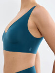 Dámská podprsenka ZERO Feel 2.0 Bralette - Smoky Blue - modrá 1692 - SLOGGI Smoky Blue XXL