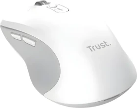 Trust Ferro Hyperwheel bílá / Myš / Bezdrátová USB + Bluetooth / 3200 DPI / 9 tlačítek (25674)