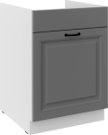 Spodní skříňka pod dřez Stilo 60 ZL 1S BB - Premium Box Barva korpusu: Dub artisan, Barva dvířek: Clay Grey