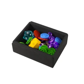 GAMEGENIC Box na žetony, karty a kostky Token Keep černá / magnetické víko / 113 × 87 × 36 mm (GGS20150ML)