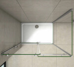 H K - Sprchový kout DIAMOND F2 100x70 L/P varianta SE-DIAMONDF210070