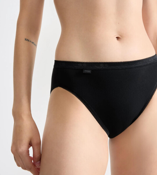 Dámské kalhotky Basic+ Tai - BLACK - černé 0004 - SLOGGI BLACK 36
