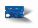 VICTORINOX SWISSCARD LITE modrá-transparentní / Multifunkční karta / Počet funkcí 13 / Rozměry 82 x 45 mm (0.7322.T2)