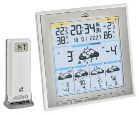 TFA 35.8105.02 ID-08 / Meteostanice / WiFi / předpověď počasí 5 dní / bezdrátové čidlo (35.8105.02)