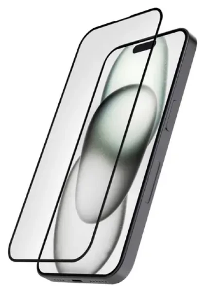 Hama Extreme Protect pro Apple iPhone 15 průhledná / Ochranné sklo na displej / D3O® / 0,33 mm / 10H