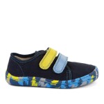 Chlapecké plátěné barefoot tenisky CANVAS BLUE+ Froddo G1700440-14 - 28