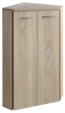 AQUALINE - ZOJA/KERAMIA FRESH skříňka rohová 35x78x35cm, dub platin 50323