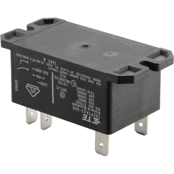 1393211-62, 1393211-62 zátěžové relé, monostabilní, 1 cívka, 28 V/DC, 277 V/AC, 30 A, 1 ks