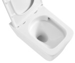 OLSEN SPA - Závěsné WC ORLO TORNADO s FLAT sedátkem Soft-close OLKLT057EUQ1