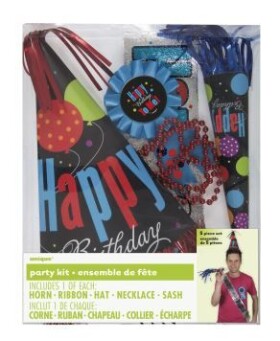 Ptakoviny.cz Narozeninová party sada - pánská