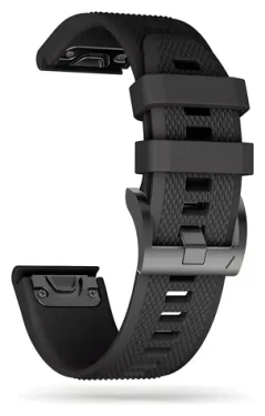 Tech-Protect Smooth černá / Řemínek / Garmin Fenix 3 5X 3HR 5X Plus 6X 6X Pro 7X (99971908)