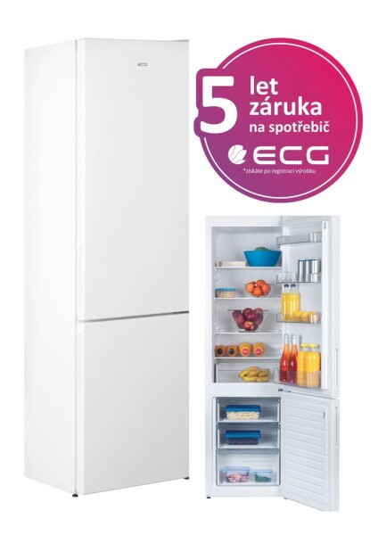 Ecg lednice s mrazákem dole Erb 21800 Wf