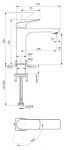 IDEAL STANDARD - Ceralife C Umyvadlová baterie, BlueStart, chrom BE122AA