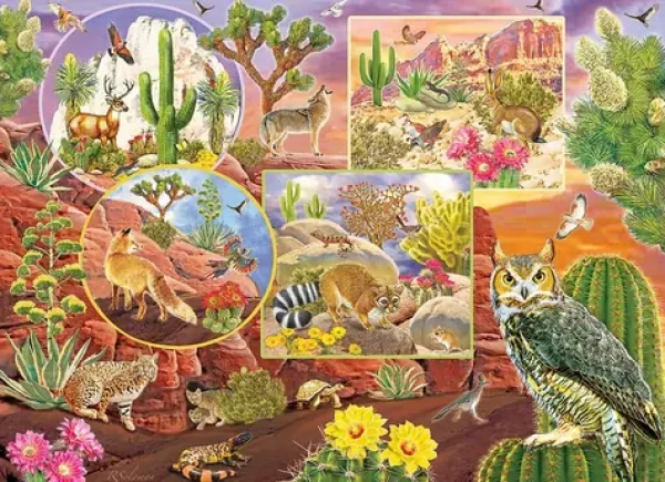 COBBLE HILL Rodinné puzzle Kouzlo pouště