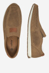 Polobotky Rieker 11950-26 Přírodní kůže (useň) - Lícová