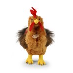 Plyšový kohout stojící 33 cm