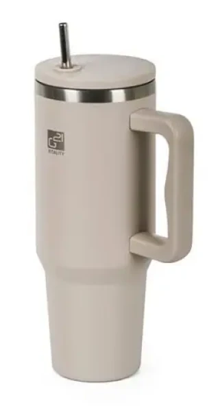 G21 FlowCup pískově béžová / Termohrnek / 1200 ml (G21-TM-1200_OR)