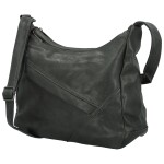 Trendy dámská koženková crossbody kabelka Riva, šedá
