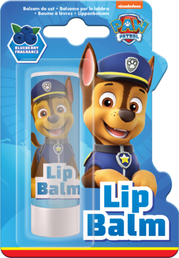 Balzám na rty Chase Tlapková patrola 4,4 g borůvka - Trigo