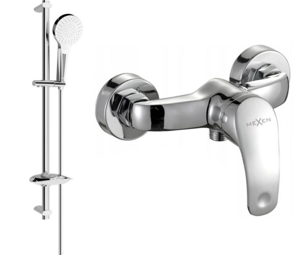 MEXEN - Fabia DB05 sprchová baterie s příslušenstvím chrom, 74654DB05-00