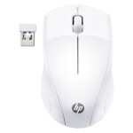 HP 220 bílá / bezdrátová optická myš / 1600 dpi / 2.4GHz (7KX12AA#ABB)