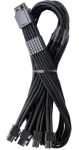 CableMod PRO ModMesh C-Series černá / PCIe kabel / 12V-2x6 (16-pin) na 4x 8-pin / Corsair Type 4 3 / 60 cm (CM-PCSR-16P4-N60KK-5PK-R-SS)