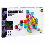 Mamido Magnetická stavebnice s kuličkovou dráhou 60 dílků