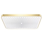 REA - Obdélníková dešťová sprcha JS-032 Gold REA-P0395