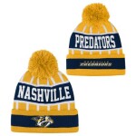 Outerstuff Dětská zimní čepice Nashville Predators NHL Go Fast Cuffed Knit W Pom