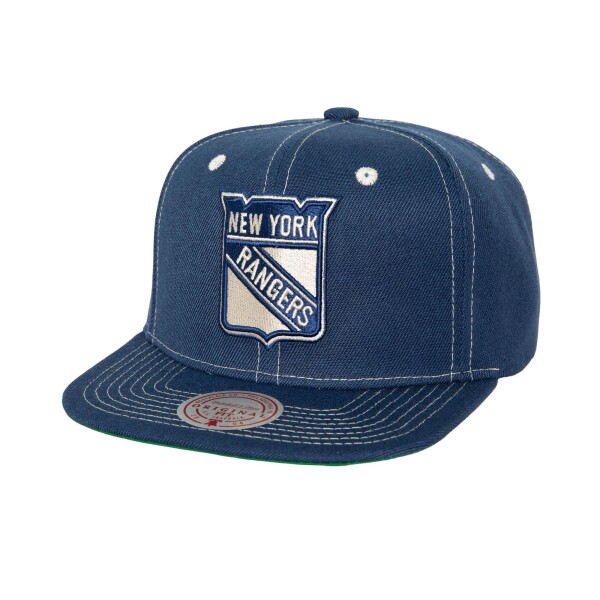 Mitchell & Ness Pánská kšiltovka New York Rangers Contrast Natural Snapback Vintage