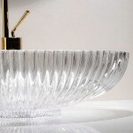 REA - Umyvadlo na desku Nicole Transparent REA-U4701